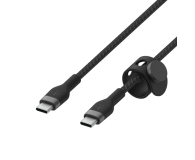 Belkin USB-C - USB-C 2.0 Braided Silicone 3m Black - 733202 - zdjęcie 5